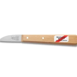 Windmühlenmesser Floristen- und Gartenbaumesser Feingepließtet Rotbuche- Koch- & Küchenmesser