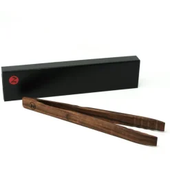 OZ Goods Zetzsche Küchenzange Nuss 30 cm im Geschenkkarton- Küchenhelfer|Grillsaison