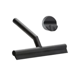 Zone Denmark Duschabzieher mit Halter Black- Badausstattung