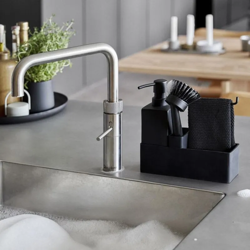 Zone Denmark Geschirrspülset mit Putzlappen Black- Küchenhelfer