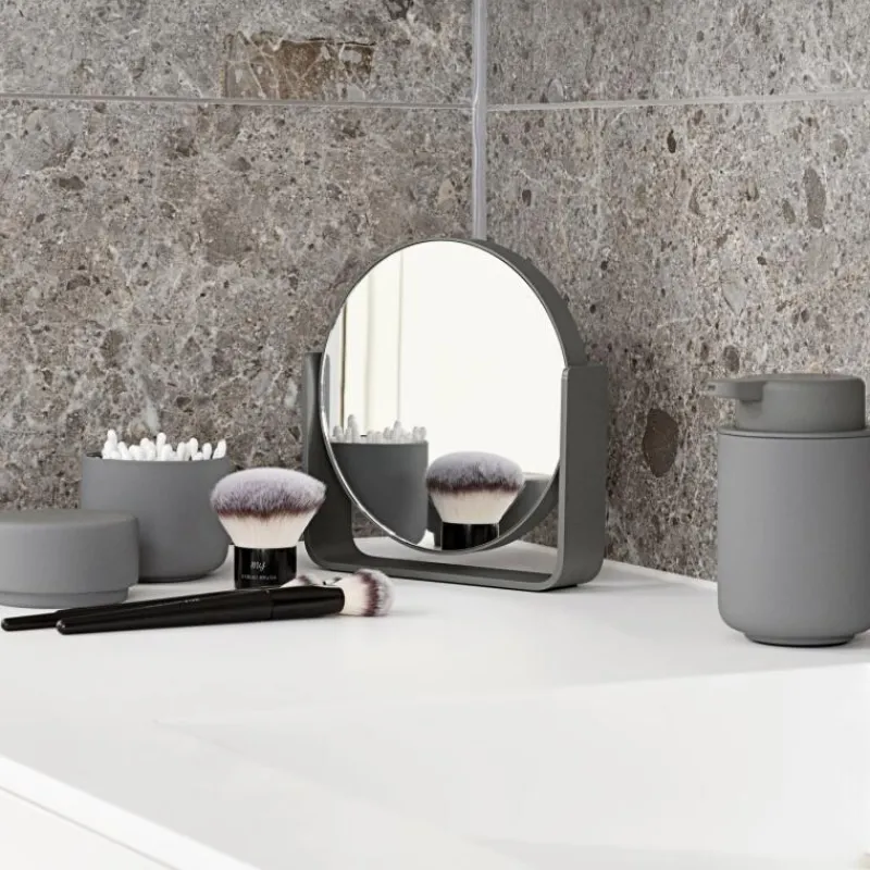 Zone Denmark Tischspiegel mit 5-fach Vergrößerung Ume Grey- Badausstattung